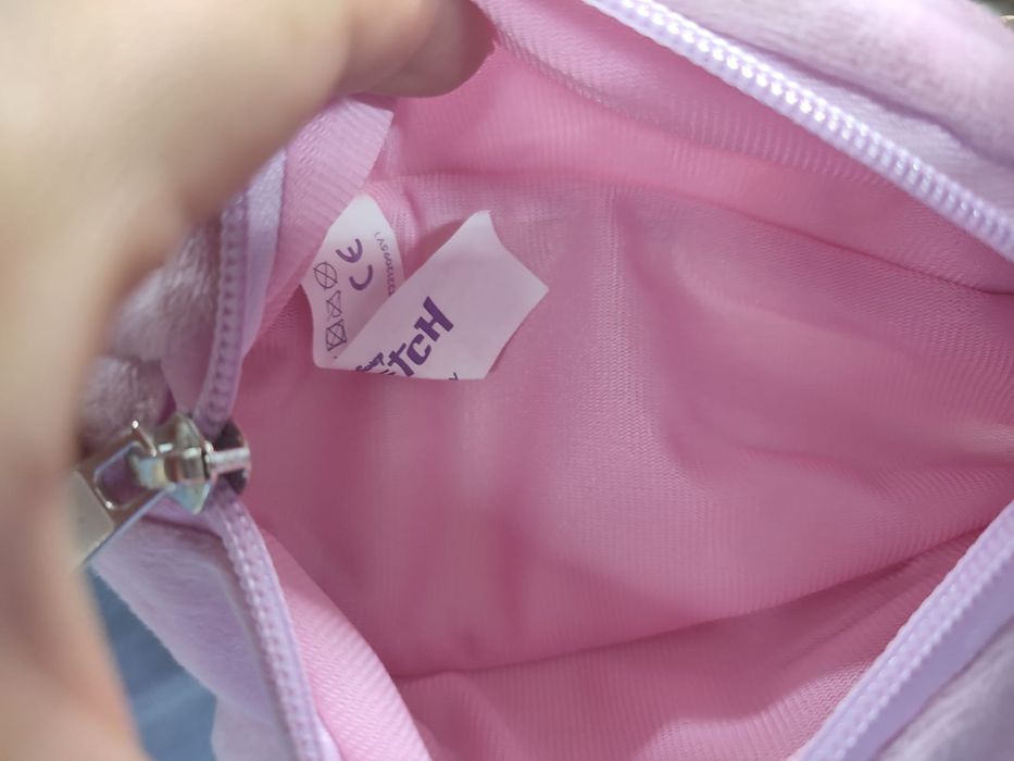 Estojo Stitch Azul e Rosa