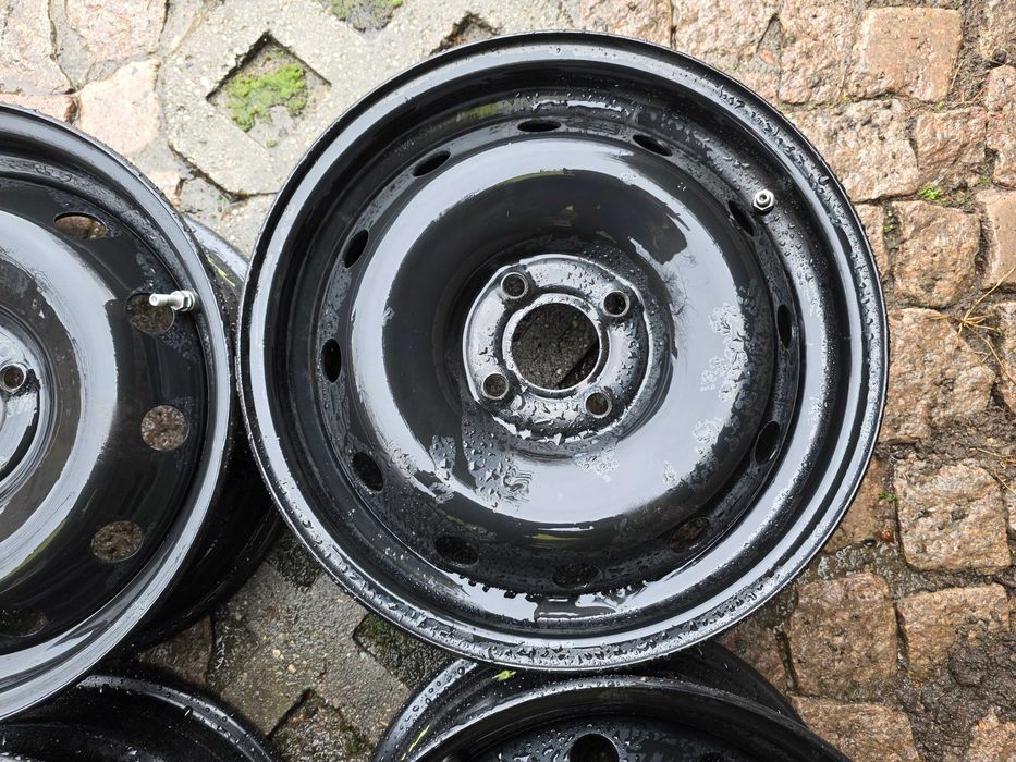 Oryginalne felgi stalowe z czujnikami NISSAN MICRA 15" 4x100 ET 50