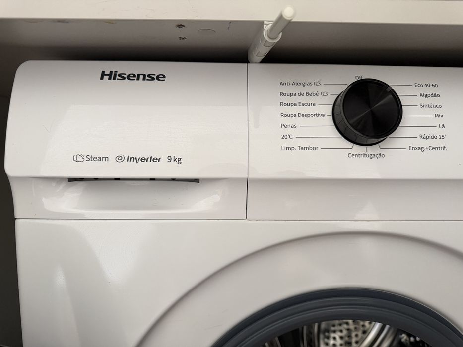 Maquina de lavar 9kg Hisense