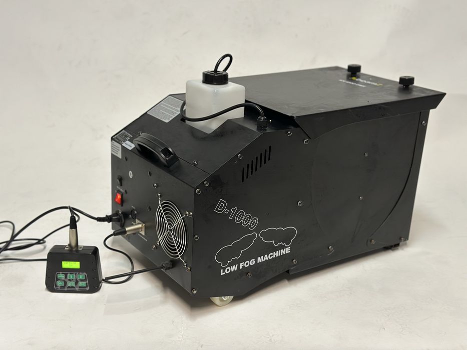 Maszyna ciężkiego dymu BeamZ ICE 1200 DMX / D-1000 + pilot – sprawna