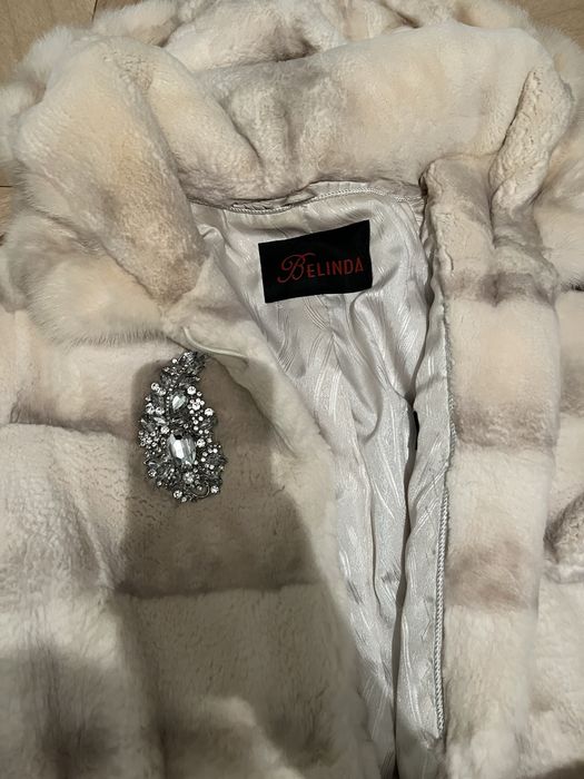 Продам натуральную шубу из бобра р.s-m