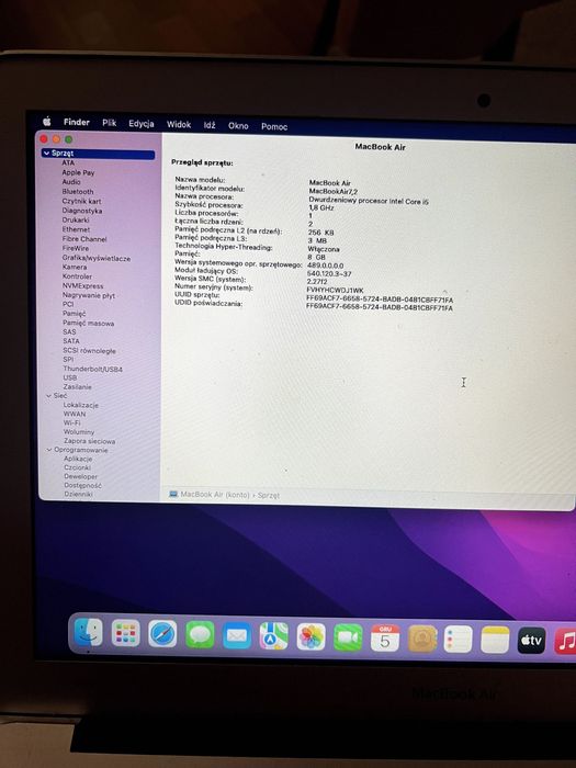 MacBook Air 13" (2017)