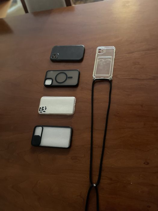 Conjunto 5 capas para iphone 11