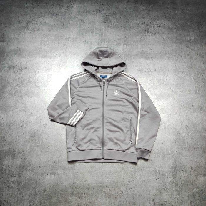 MĘSKA PREMIUM Bluza Rozpinana z Kapturem Hoodie Adidas Originals Logo