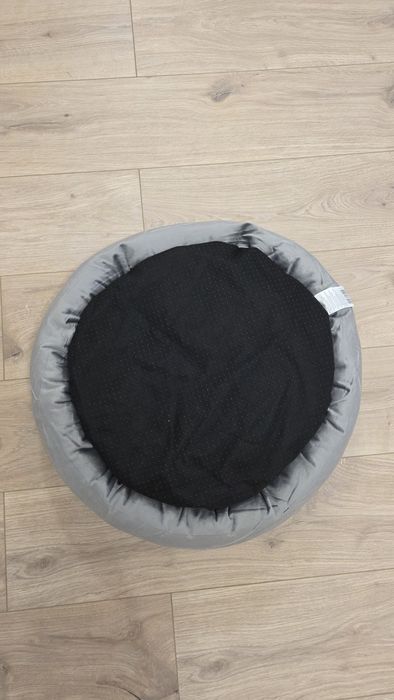 Legowisko dla psa/kota szare welurowe