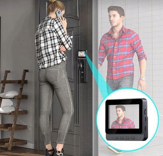Bezprzewodowy wideodomofon Video Doorbell 4.3 cala HD