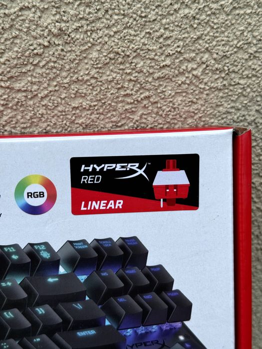 Клавіатура HyperX Alloy Origins Core HX Red Black USB