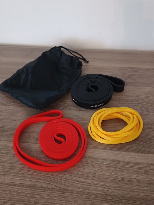 Gumy treningowe do ćwiczeń,3 szt zestaw, taśmy oporowe, na siłownię