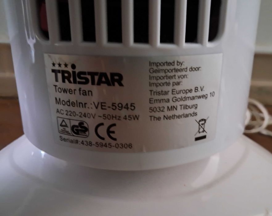 Ventilador vertical usado