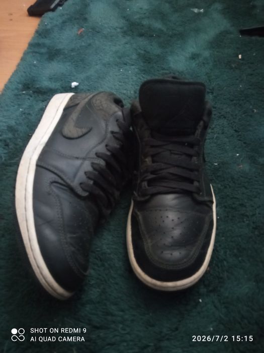 Buty Air Jordan 1 Low Black Elephant 42.5 bdb