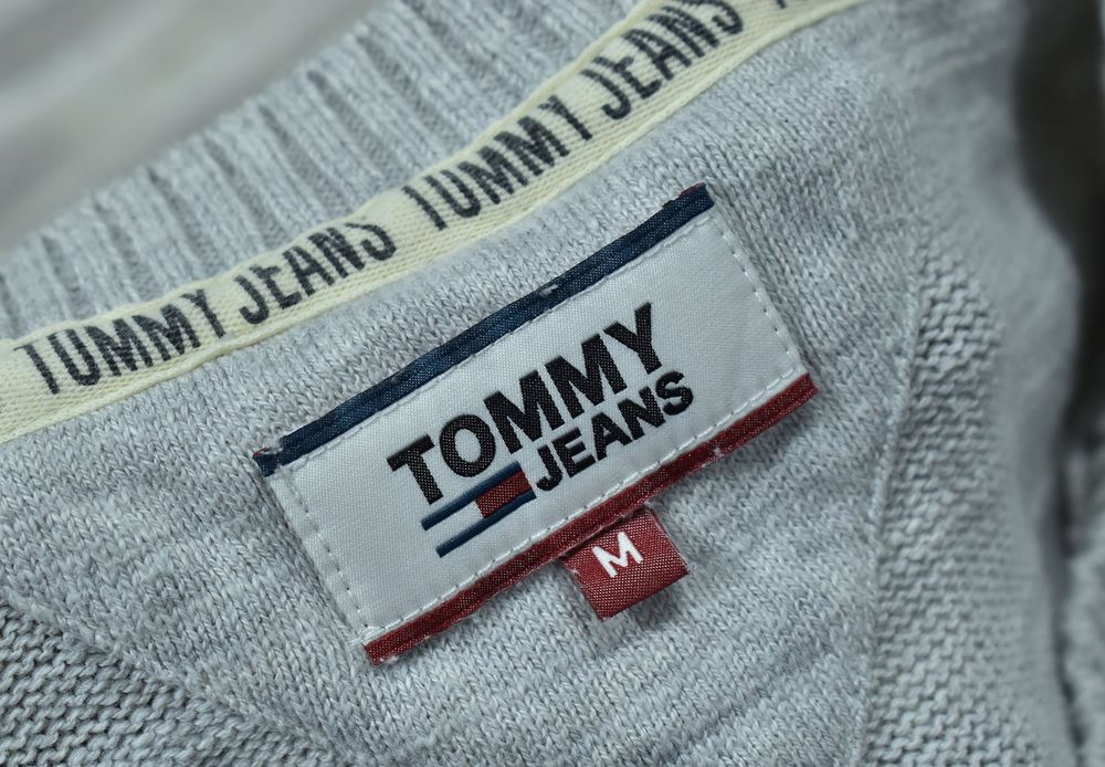 Tommy Jeans Bawełniany Sweter Męski M