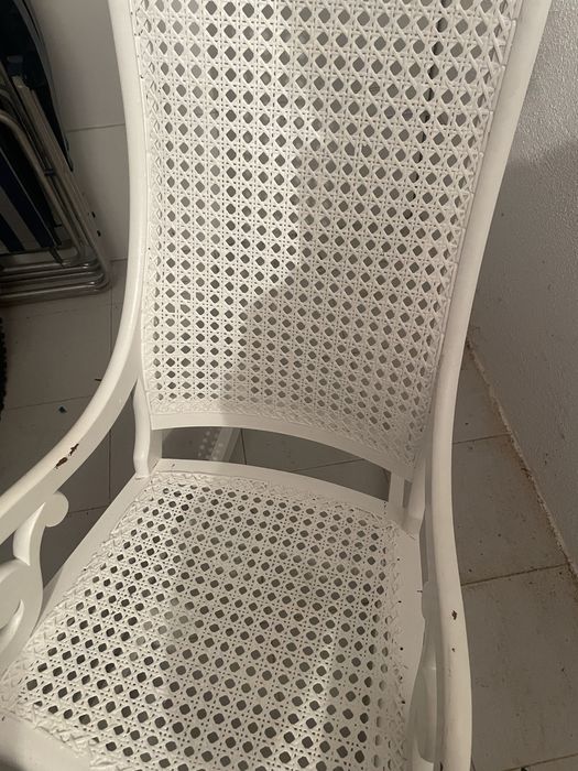Cadeira em palha