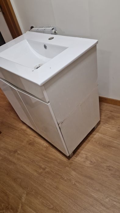 Movel com lavatório 80cm wc