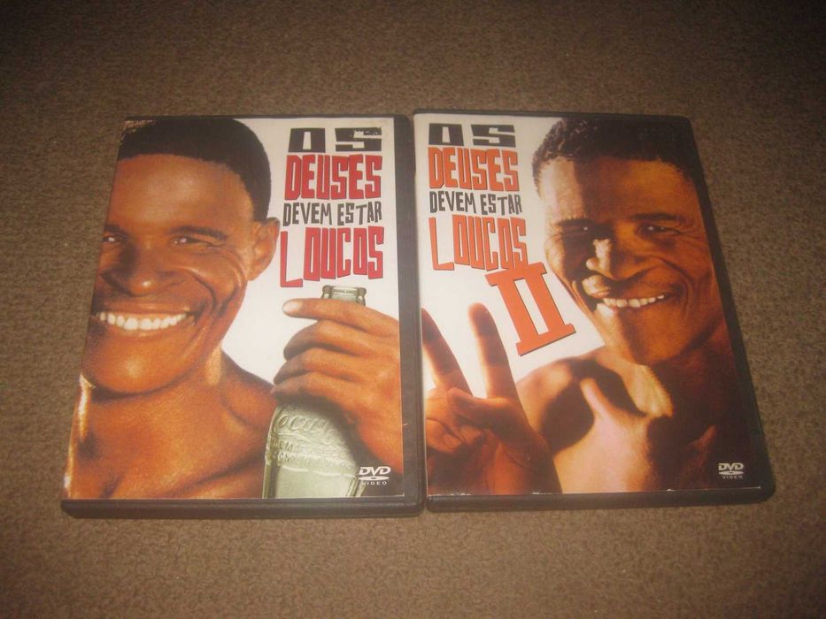 Colecção Completa em DVD "Os Deuses Devem Estar Loucos" Raros!