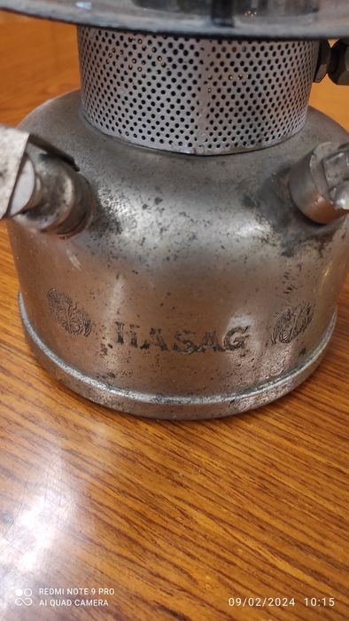 Lanterna HASAG vintage produzido na RDA