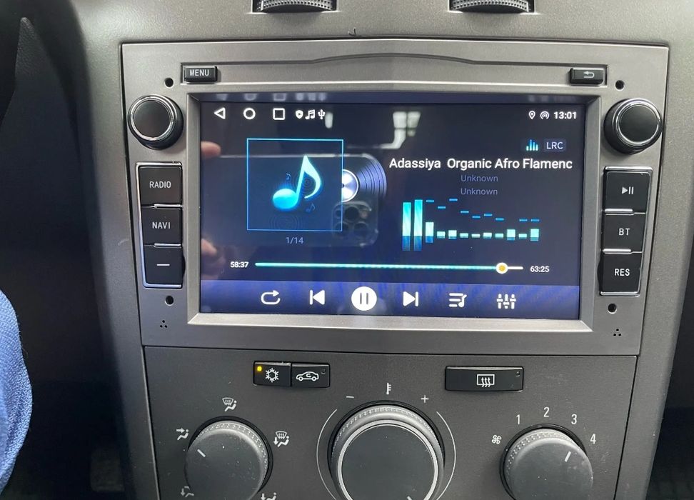 Radio Android 2 DIN 7" Opel Astra H/Vectra/Corsa/Combo/Antara (NOVOS)