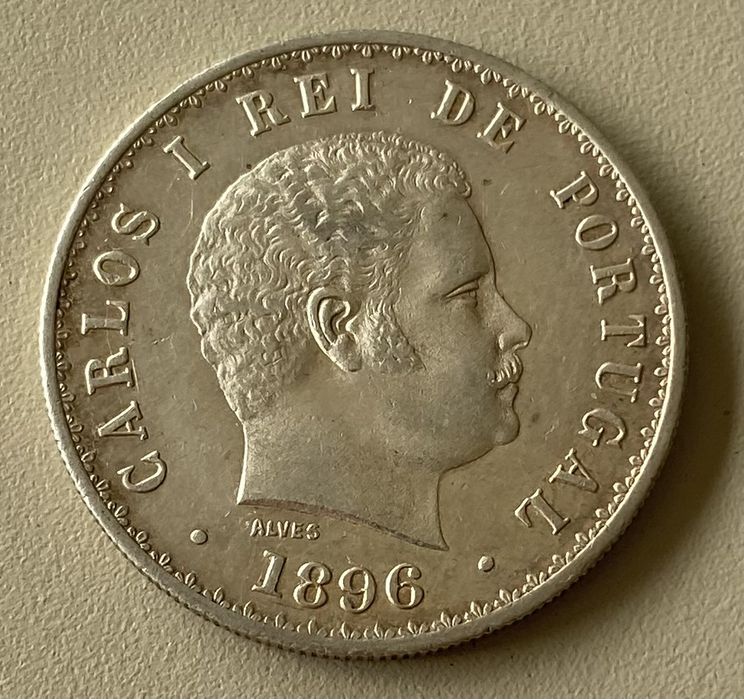 Moeda 1816 D. Carlos I - 500 Reis 1896
