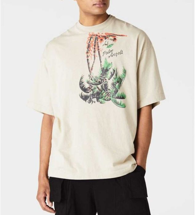Palm Angels T-shirt Upside down Palm, M