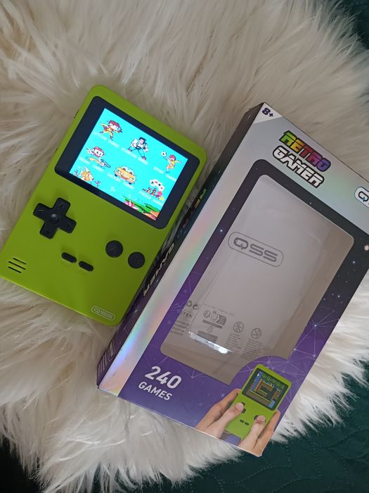 Retro gamer konsola jak Nintendo 240 gier okazja opakowanie