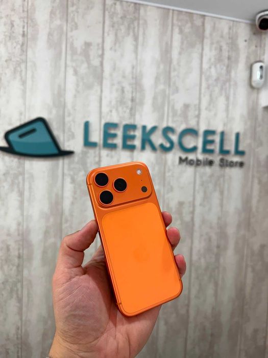 IPHONE 17 PRO - 256GB - LARANJA - Novo, caixa aberta - 36 meses garantia