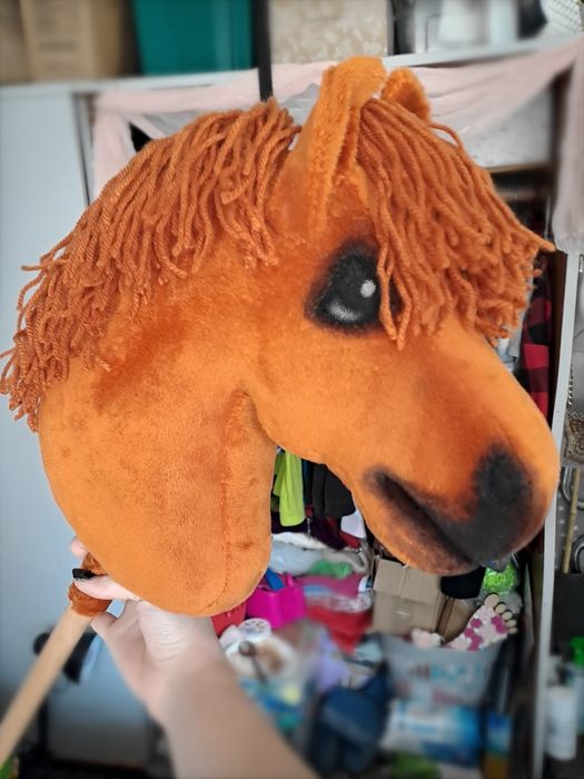 Hobby horse koń konik na patyku