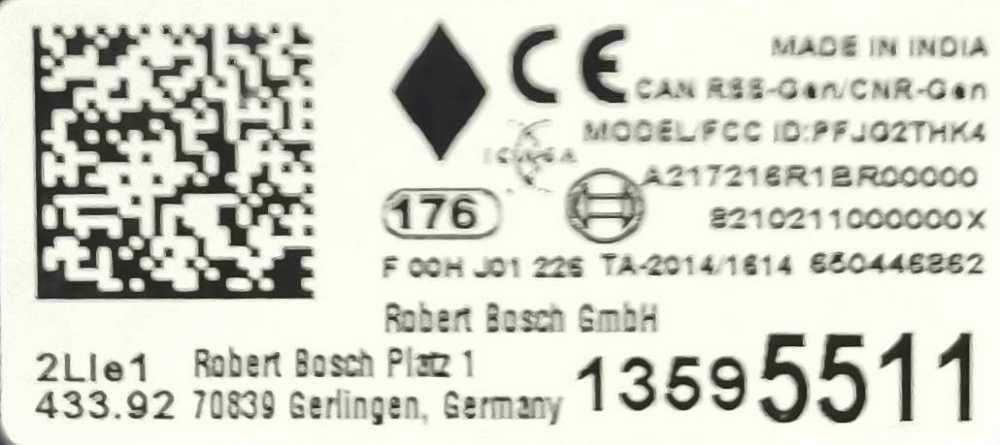 Módulo Electrónico 13595511 - OPEL INSIGNIA B Grand Sport