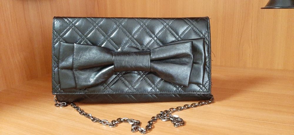 ЗНИЖКА!!! Сумка клач чорна  ZARA