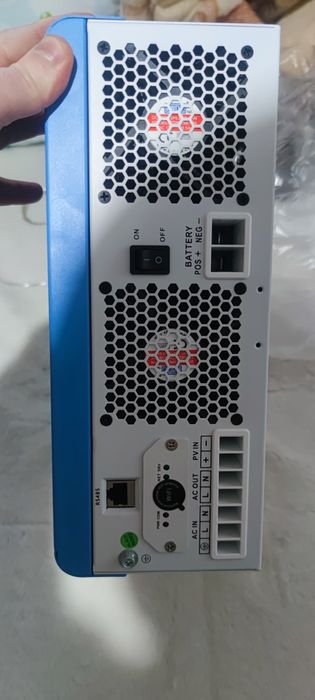 Тихий інвертор Anenji 4.2 / 6.2 kW 24 / 48V WiFi модель 2025