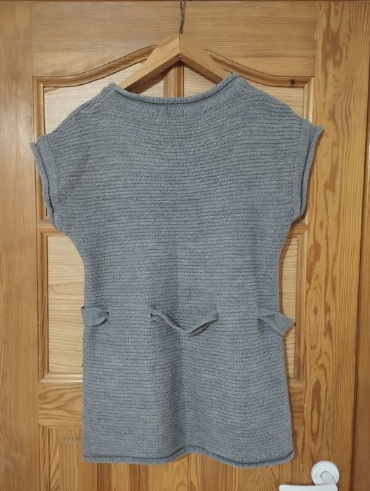 Kamizelka szara ciepla