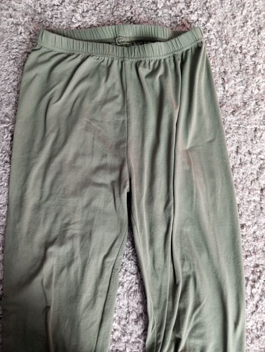 Leginsy bambusowe khaki M/L