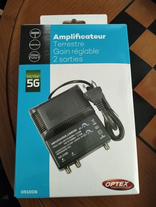 Amplificador TV Optex
