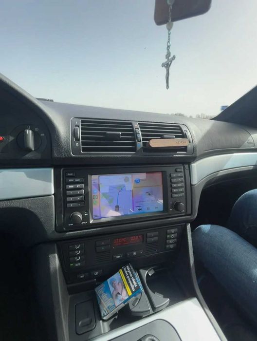 Auto Rádio Bmw E39, X5, E53, M5, Ano 1996 Até 2003 com botões