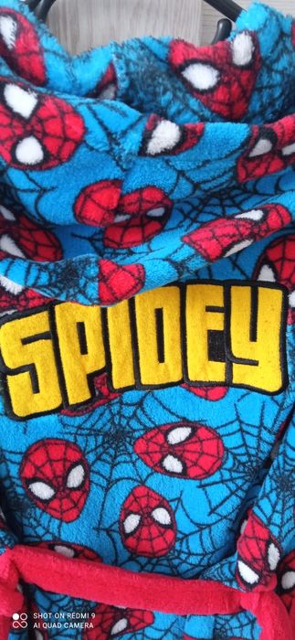 Szlafrok Spiderman 122/128
