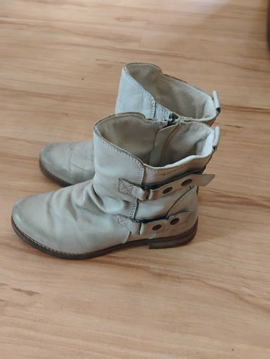 botki, skóra naturalna. r. 40