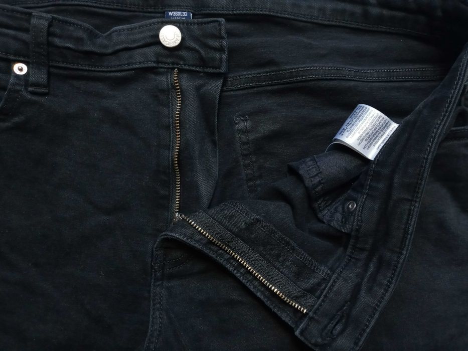 Męskie spodnie jeansowe Calvin Klein slim stretch W36 L 32
