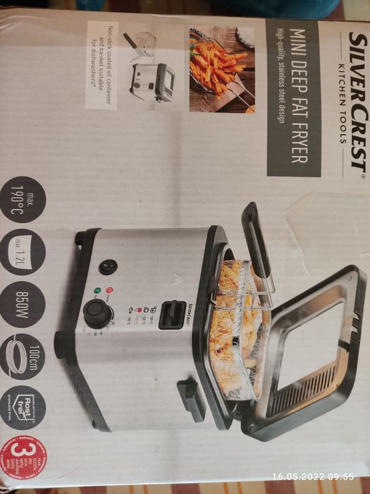 Фритюрница SILVERCREST SFM 850 A5 01550