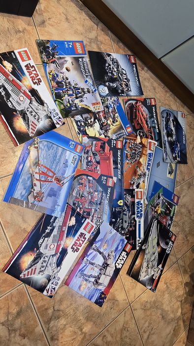 Klocki LEGO instrukcje 6 kg.