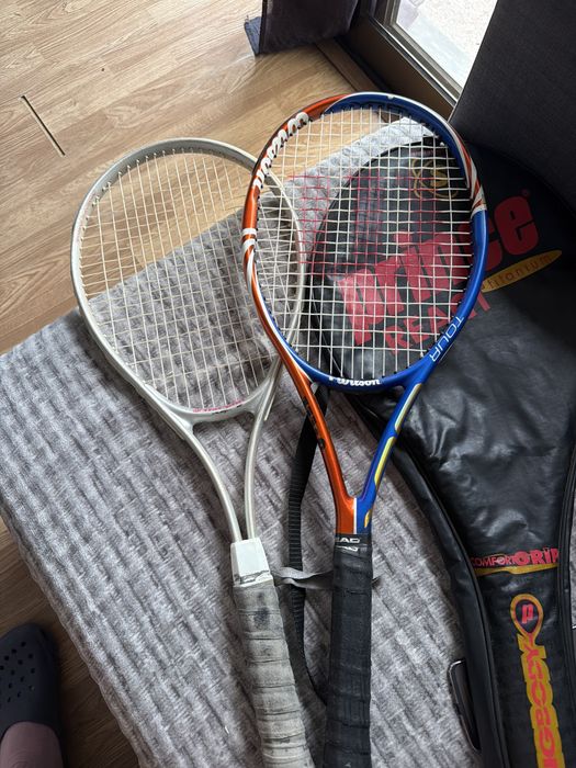 2 recates de tenis bom estado com capa