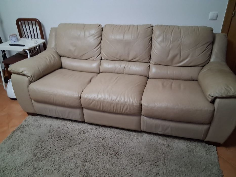 Conjunto sofás em pele da DIVANI & DIVANI Modelo 1218