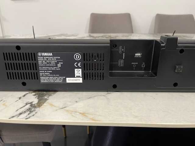 soundbar alta qualidade yamaha ats 2070