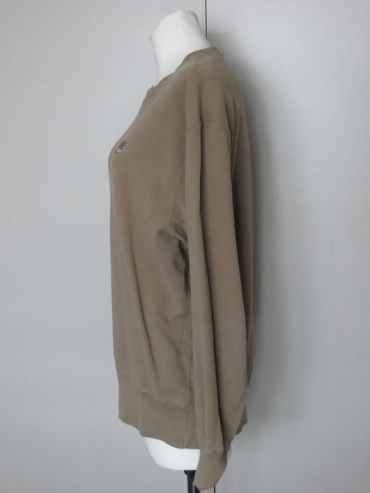 Nike bluza brown brązowa bez kaptura S ze ściągaczami