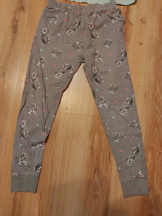 Piżama bawełniana 134 140 Dunnes Stores piesek