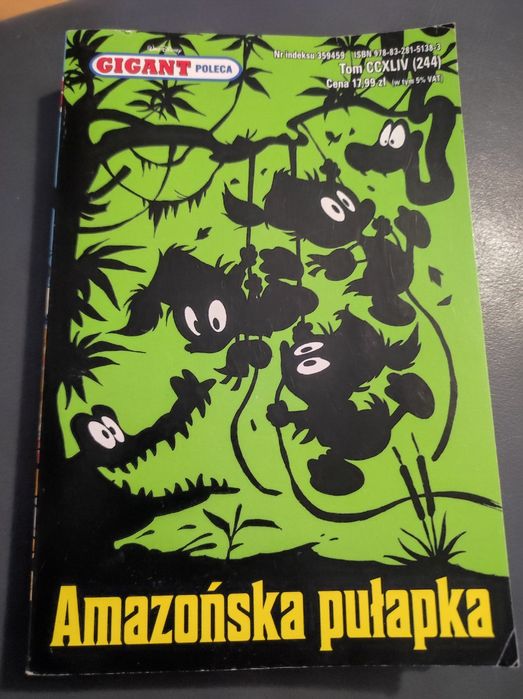 Komiks Kaczor Donald Gigant. Amazońska pułapka. 2023 nr 244