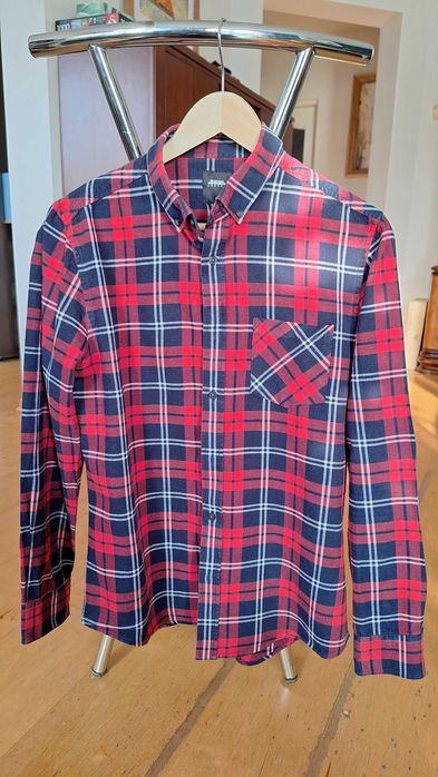 Koszula męska w kratę Burton rozm. M