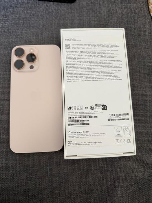 Iphone 16 Pro Max 256GB Desert Titanium