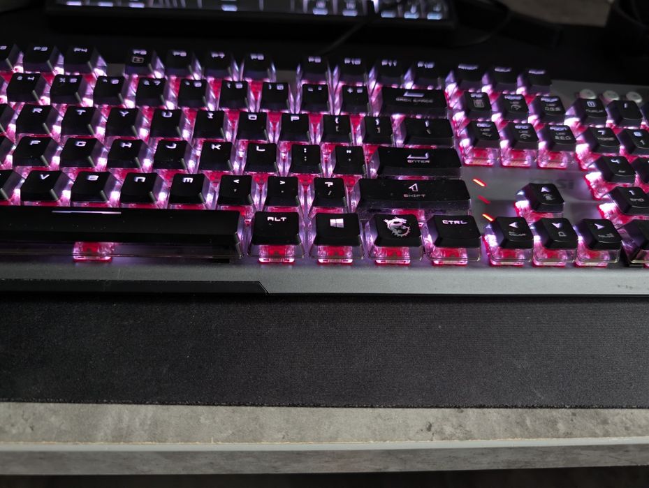 Klawiatura gamingowa MSI Gk71 sonic