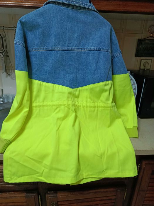 Parka ganga e tecido