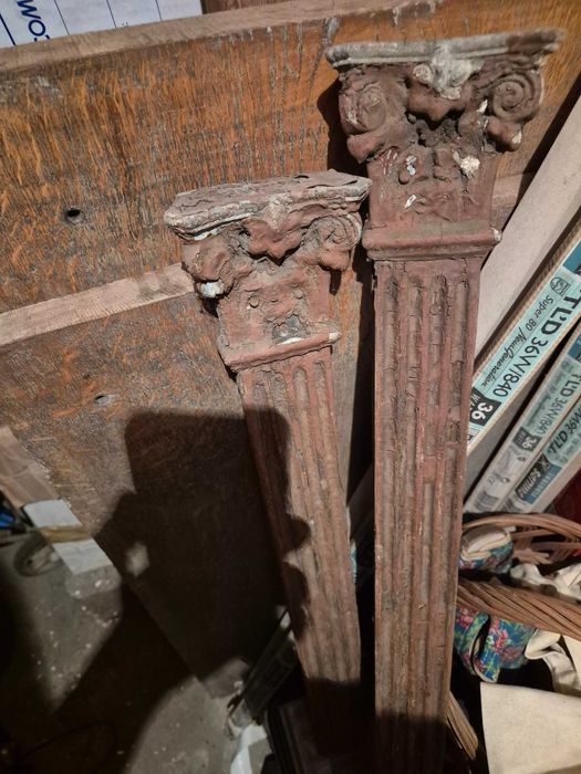 zabytkowe poręcze ,tralki,słupki