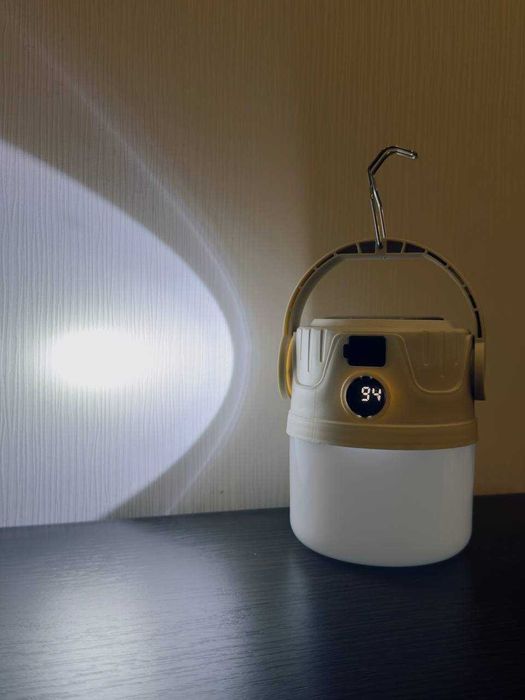 Туристическая лампа  2в 1 \ Аккумуляторная лампа подвесная кемпинговая