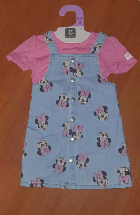 Сарафан та футболка для дівчинки  86